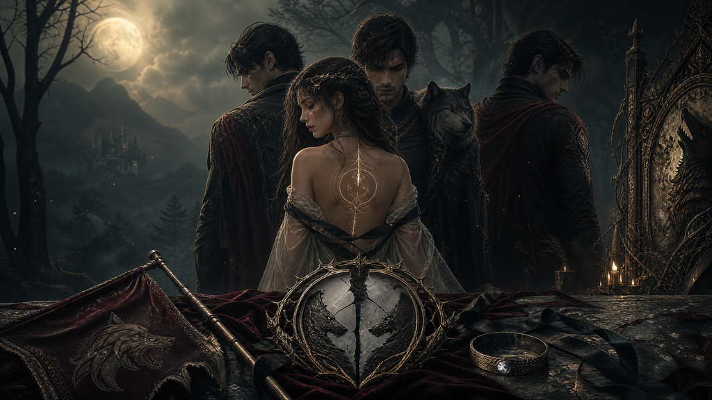 Rejected, But Claimed By Her Three Alphas - Thorn Bookshop blog artwork
