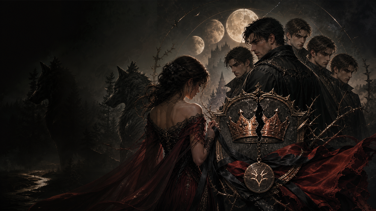 Rejected By My Mate; Claimed By Lycan Quadruplets - Thorn Bookshop blog artwork