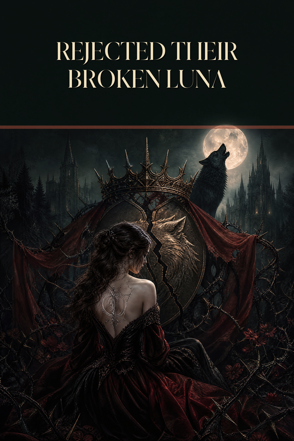 Rejected Their Broken Luna - Thorn Bookshop cover art
