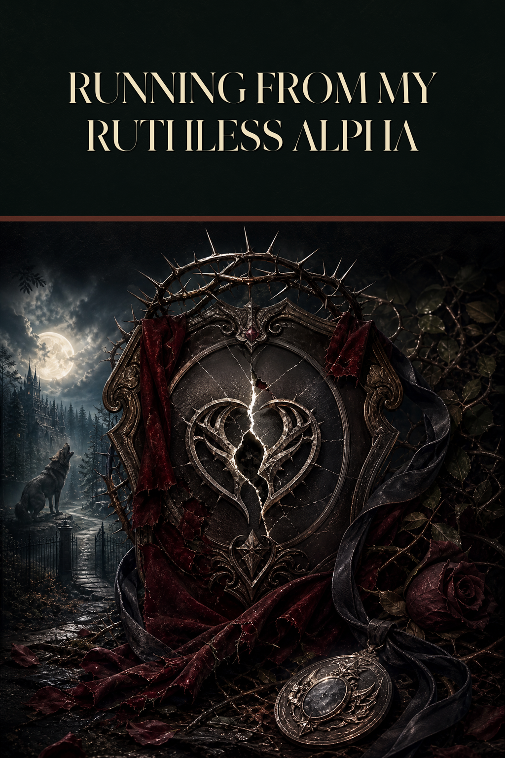 Running From My Ruthless Alpha - Thorn Bookshop cover art