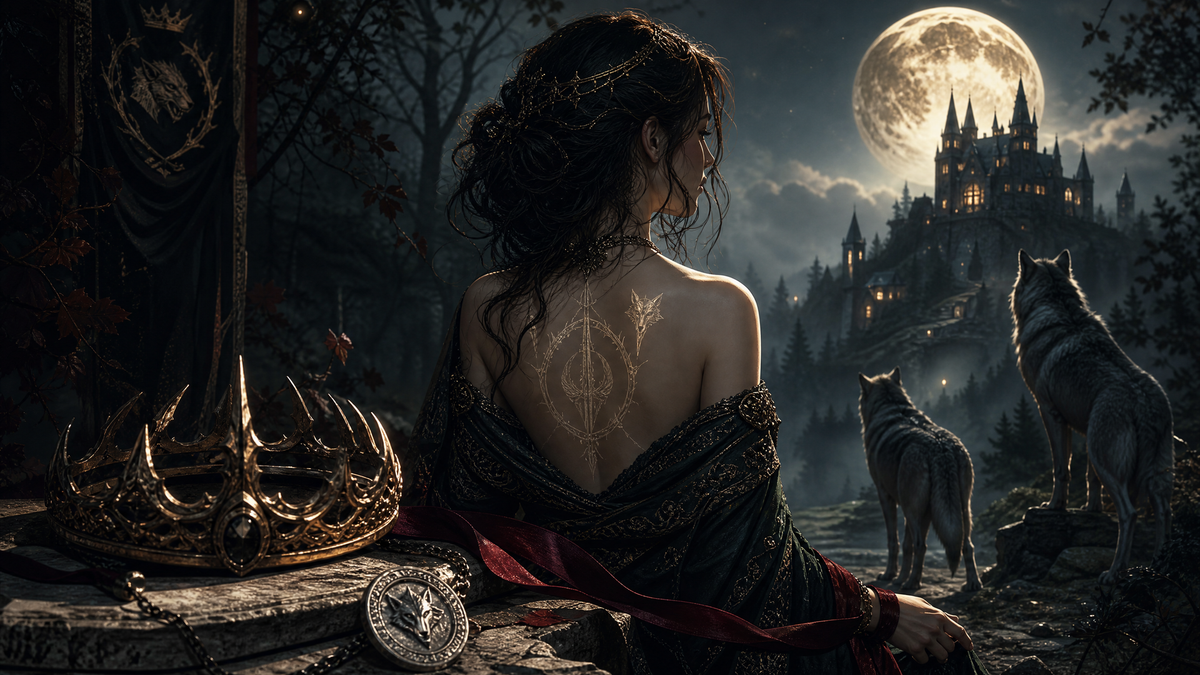 Saved By The Lycan Prince - Thorn Bookshop blog artwork