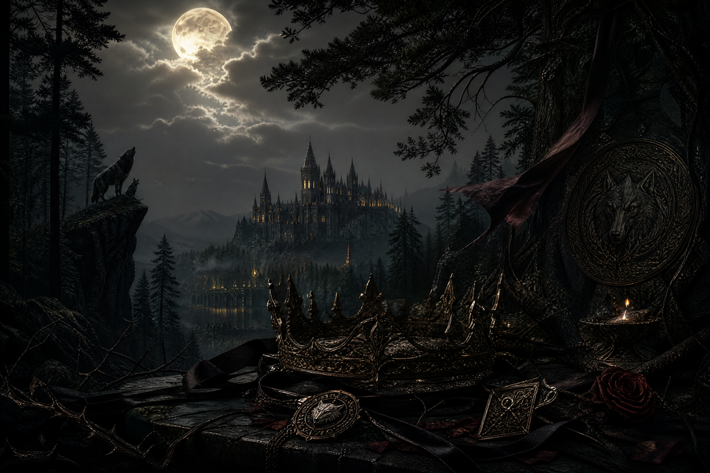 She's Mine To Claim Tasting And Claiming His Luna - Thorn Bookshop mood artwork