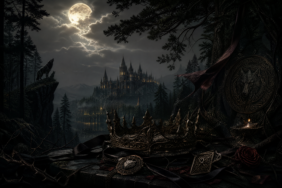 She's Mine To Claim Tasting And Claiming His Luna - Thorn Bookshop mood artwork