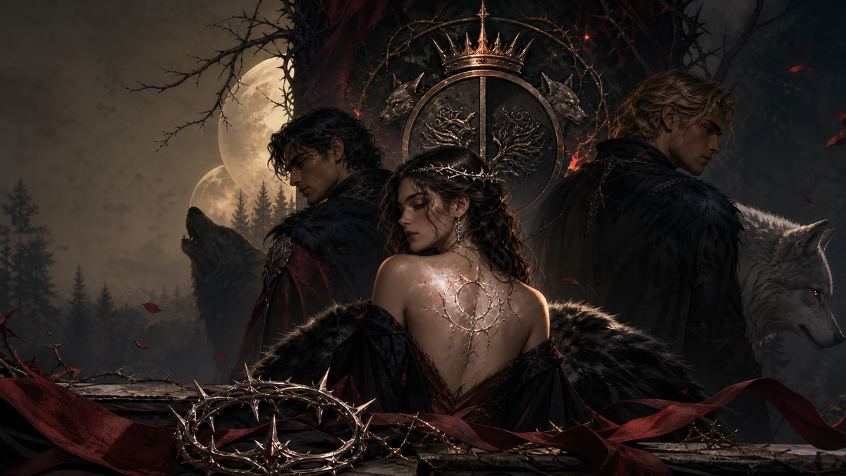Stuck Between Two Alphas - Thorn Bookshop blog artwork