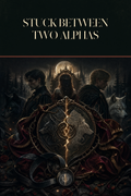 Stuck Between Two Alphas - Thorn Bookshop cover art