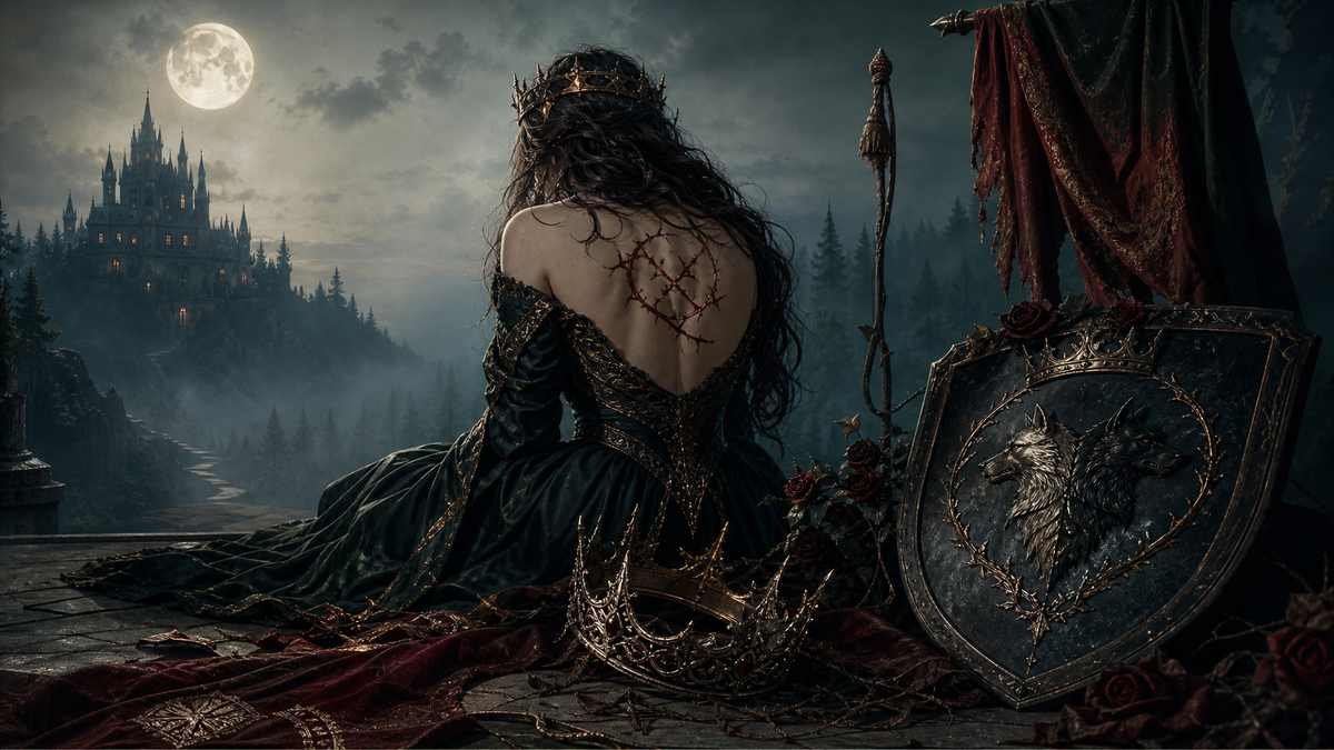 The Abandoned Luna's Journey to Power - Thorn Bookshop blog artwork