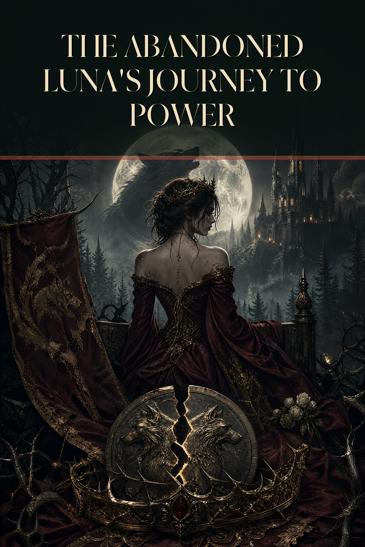 The Abandoned Luna's Journey to Power - Thorn Bookshop cover art