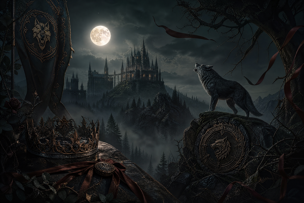 The Alpha King's Claim - Thorn Bookshop mood artwork