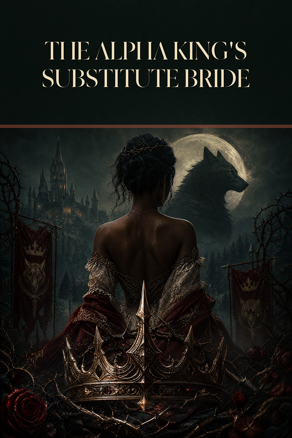 The Alpha King's Substitute Bride - Thorn Bookshop cover art
