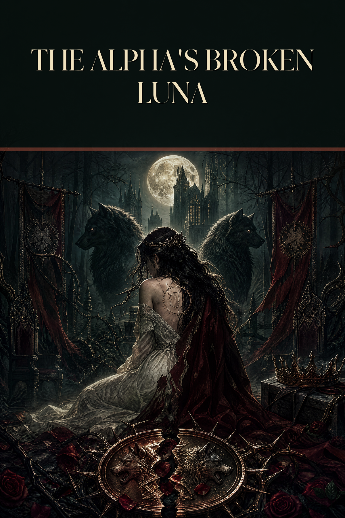 The Alpha's Broken Luna - Thorn Bookshop cover art