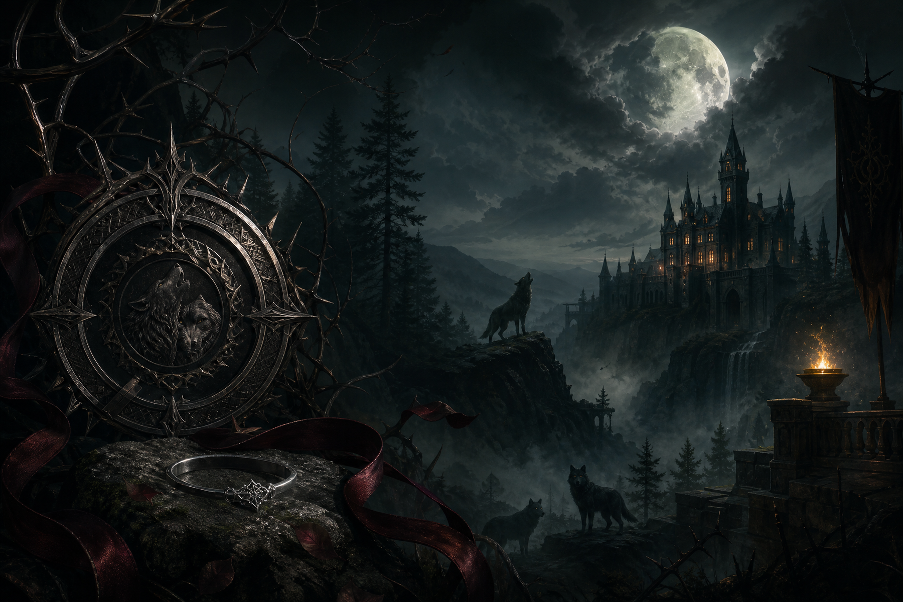 The Alpha's Curse - Thorn Bookshop preview mood image