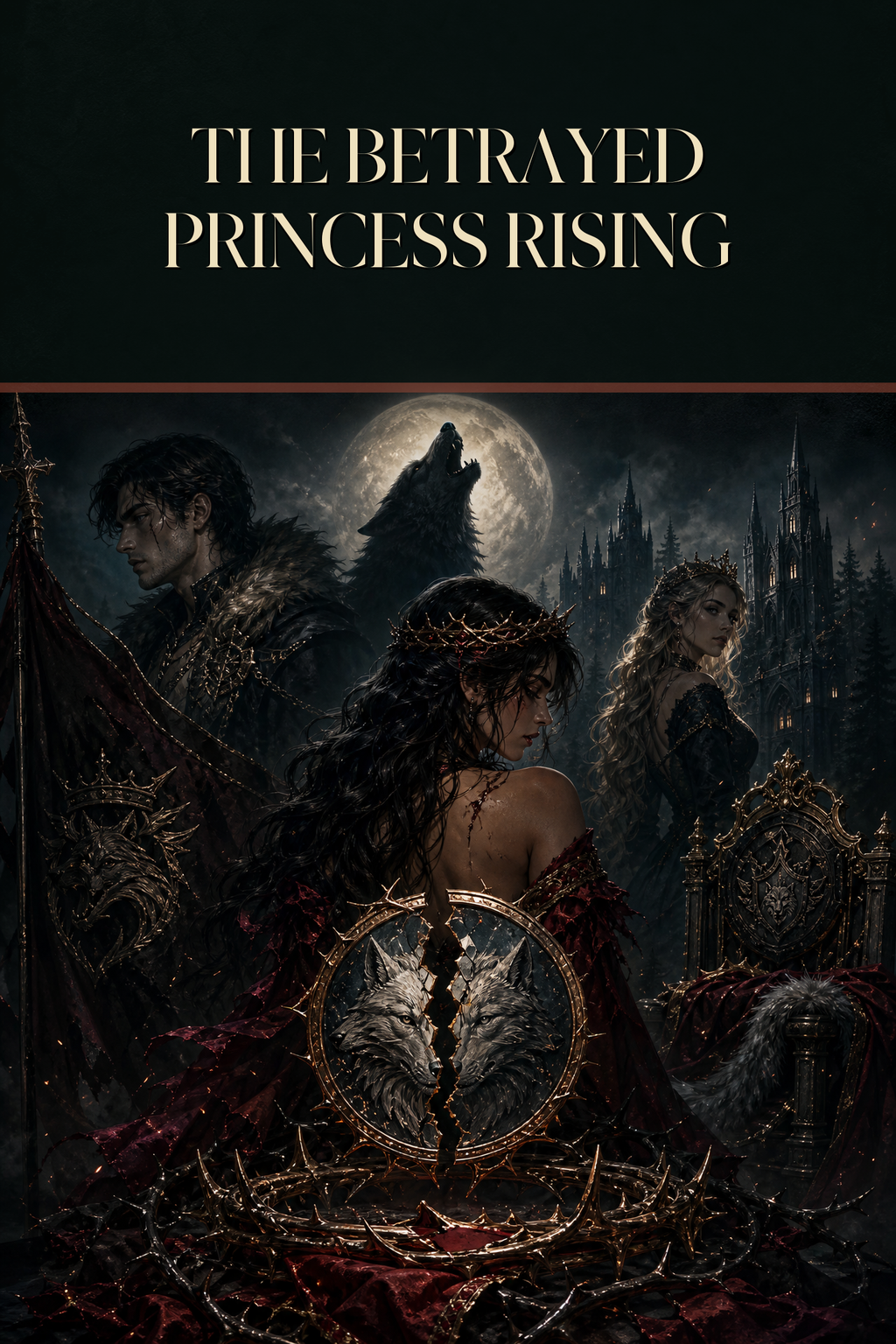 The Betrayed Princess Rising - Thorn Bookshop cover art