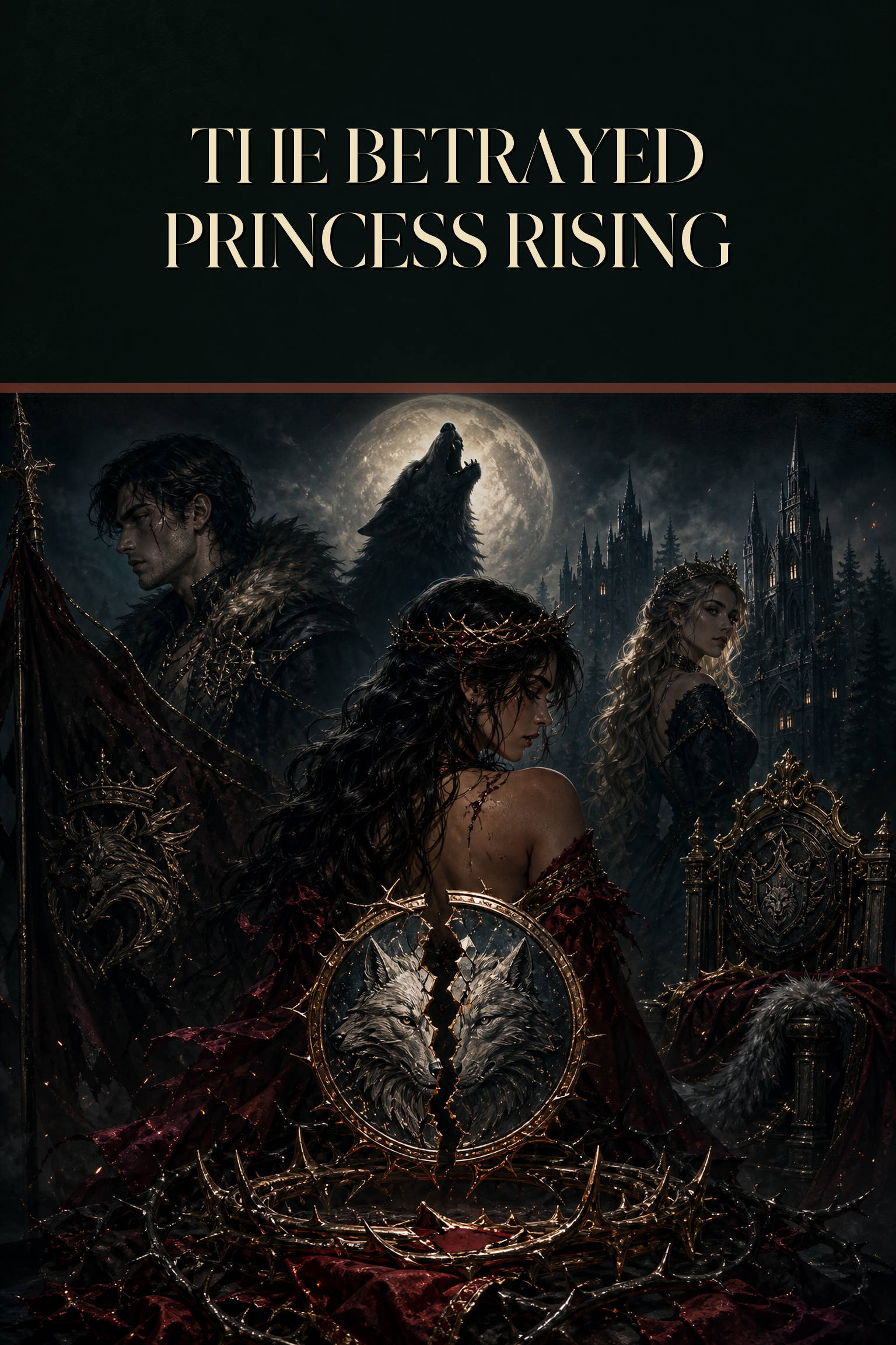 The Betrayed Princess Rising - Thorn Bookshop preview cover image