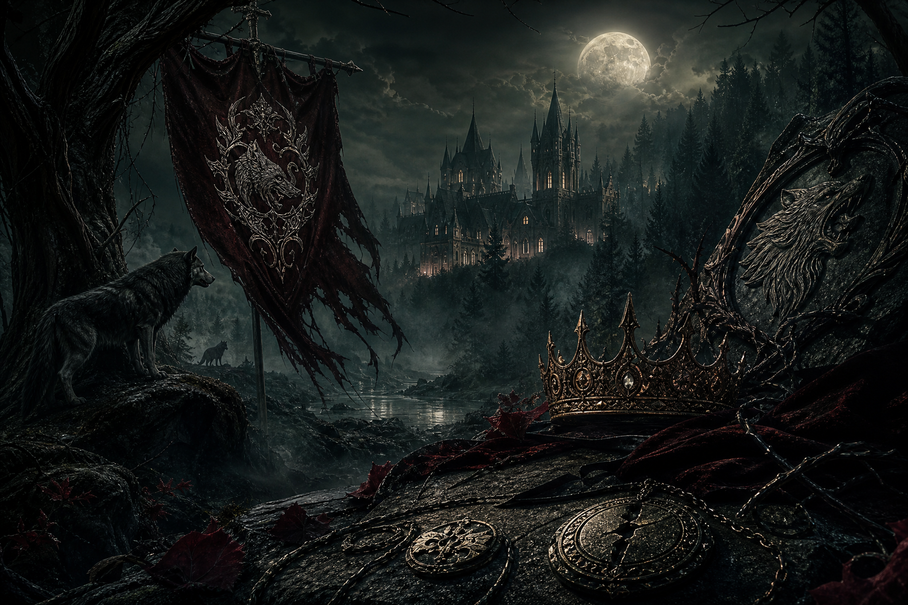 The Betrayed Princess Rising - Thorn Bookshop preview mood image