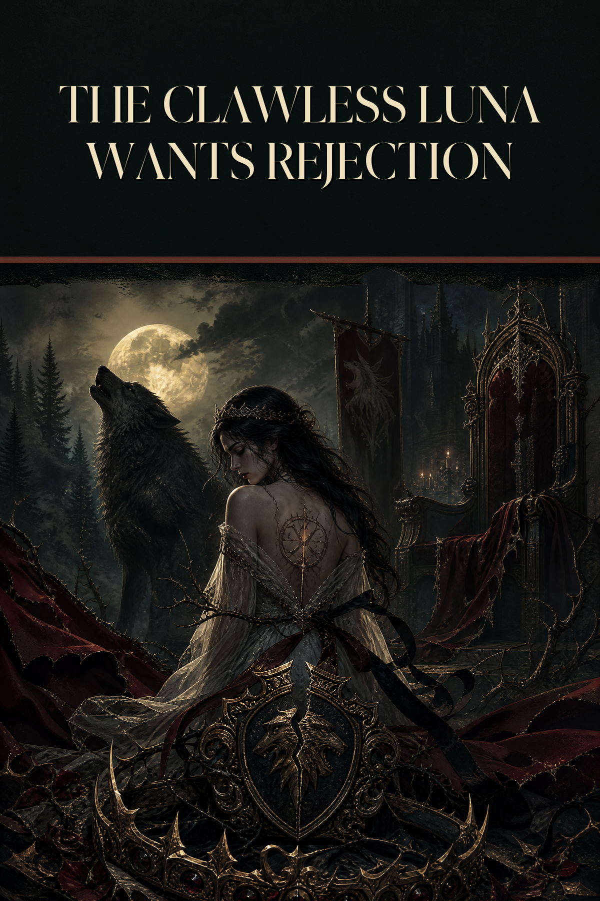 The Clawless Luna Wants Rejection - Thorn Bookshop cover art