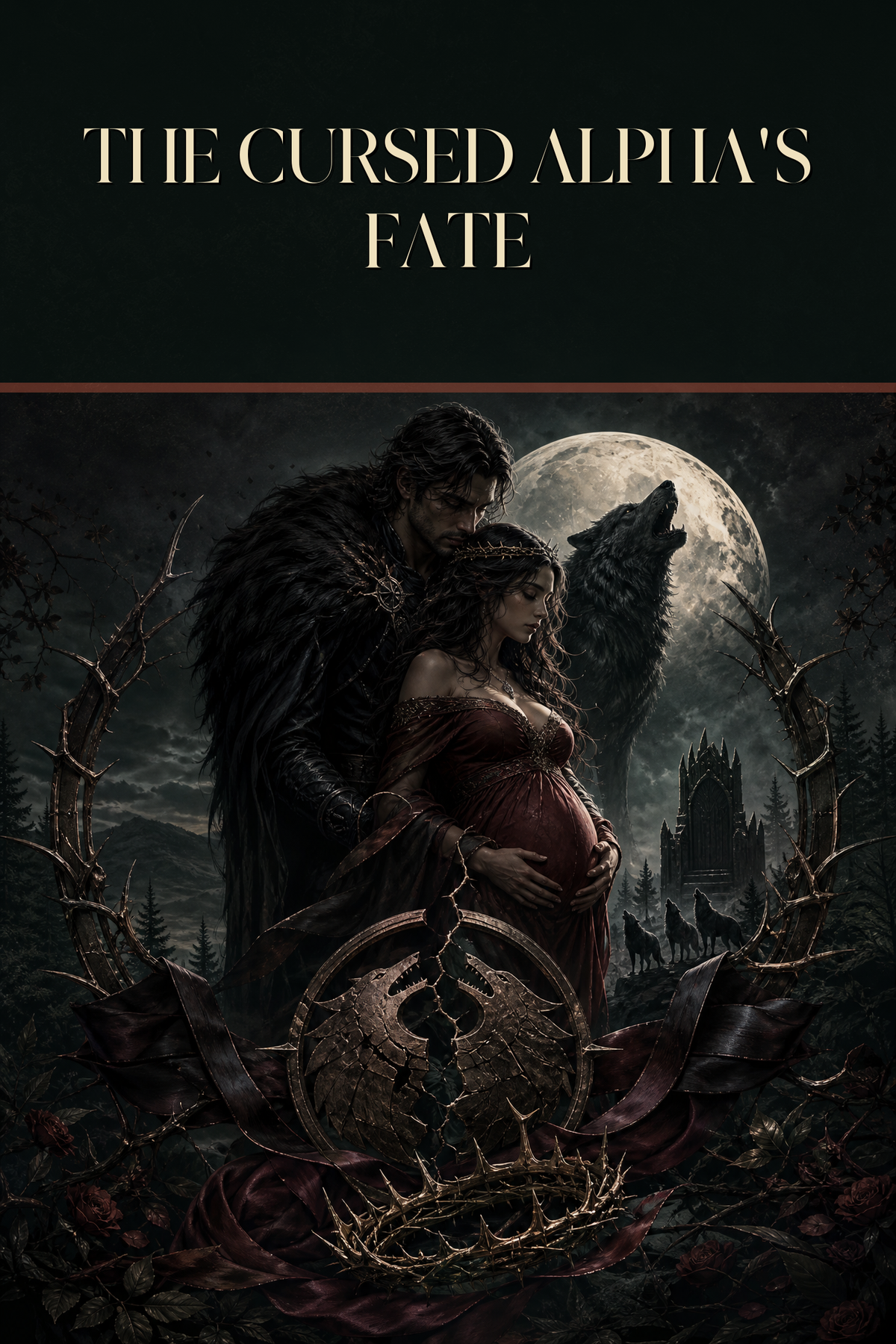 The Cursed Alpha's Fate - Thorn Bookshop cover art