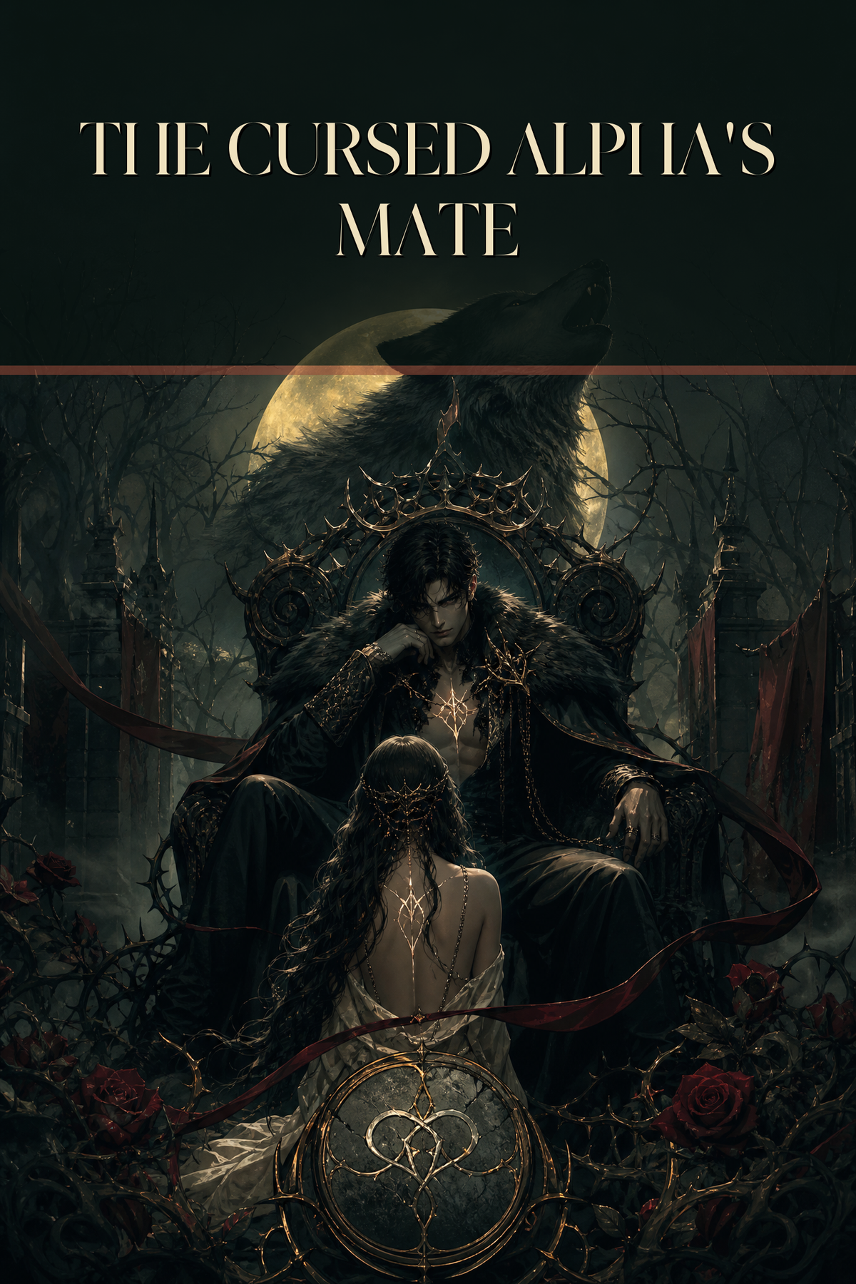 The Cursed Alpha's Mate - Thorn Bookshop cover art