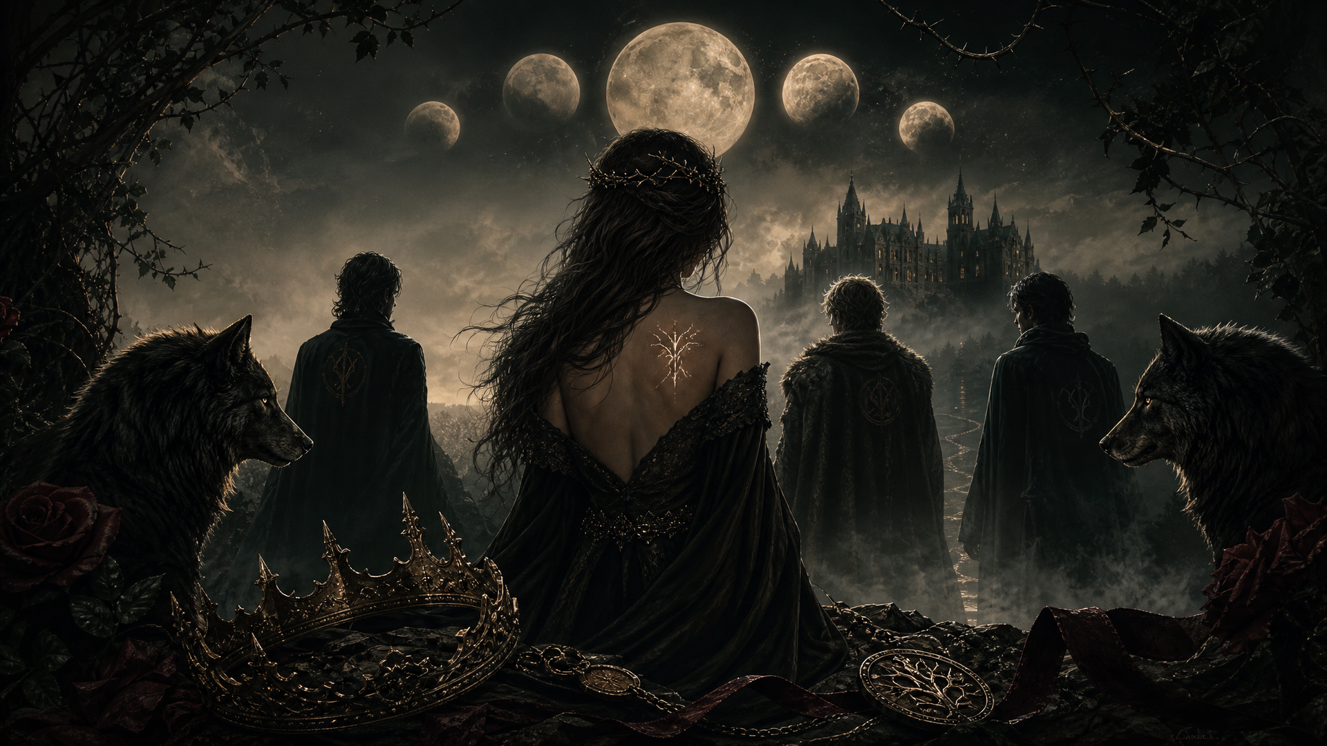 The Forgotten Princess And Her Beta Mates - Thorn Bookshop end cta image
