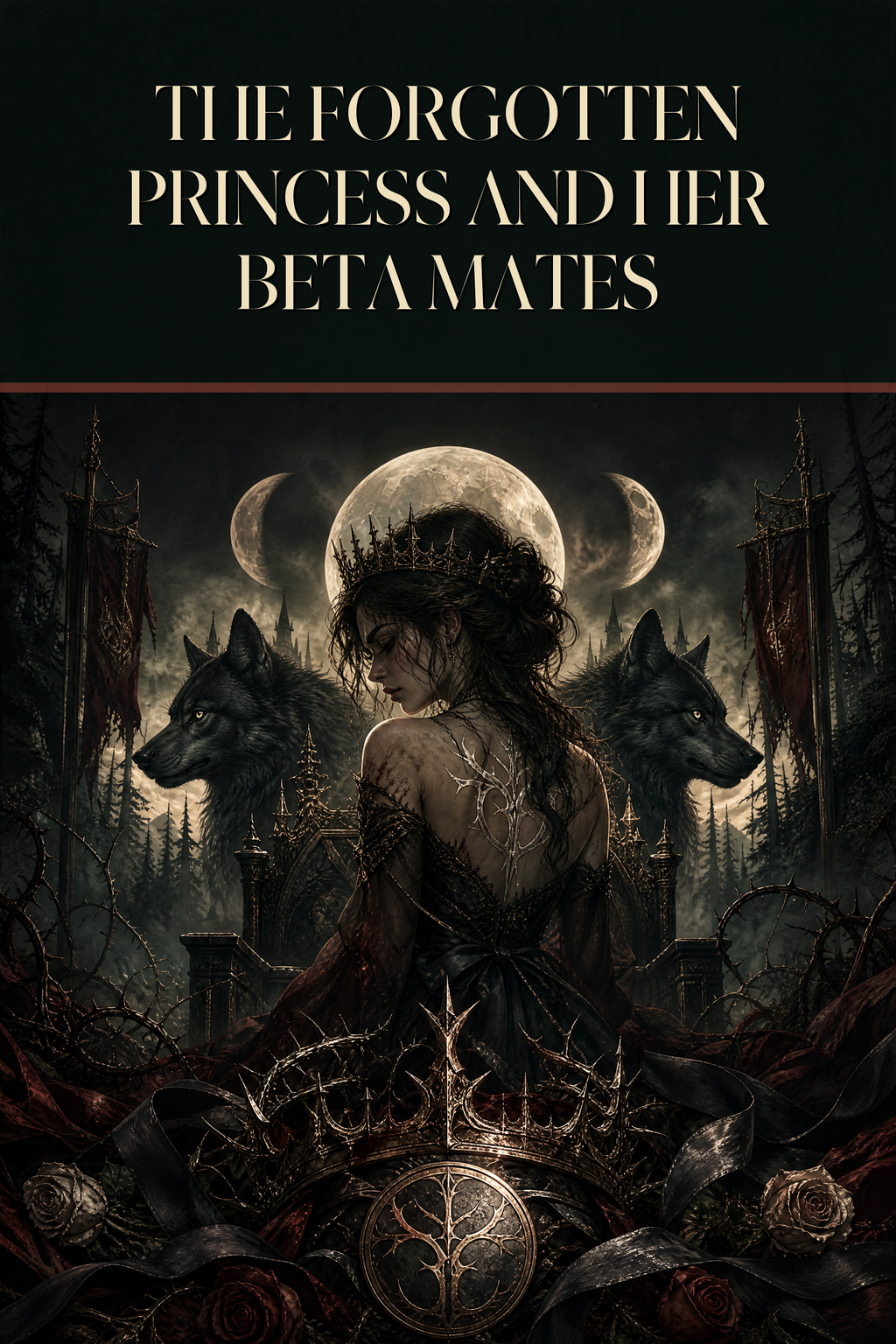 The Forgotten Princess And Her Beta Mates - Thorn Bookshop cover art