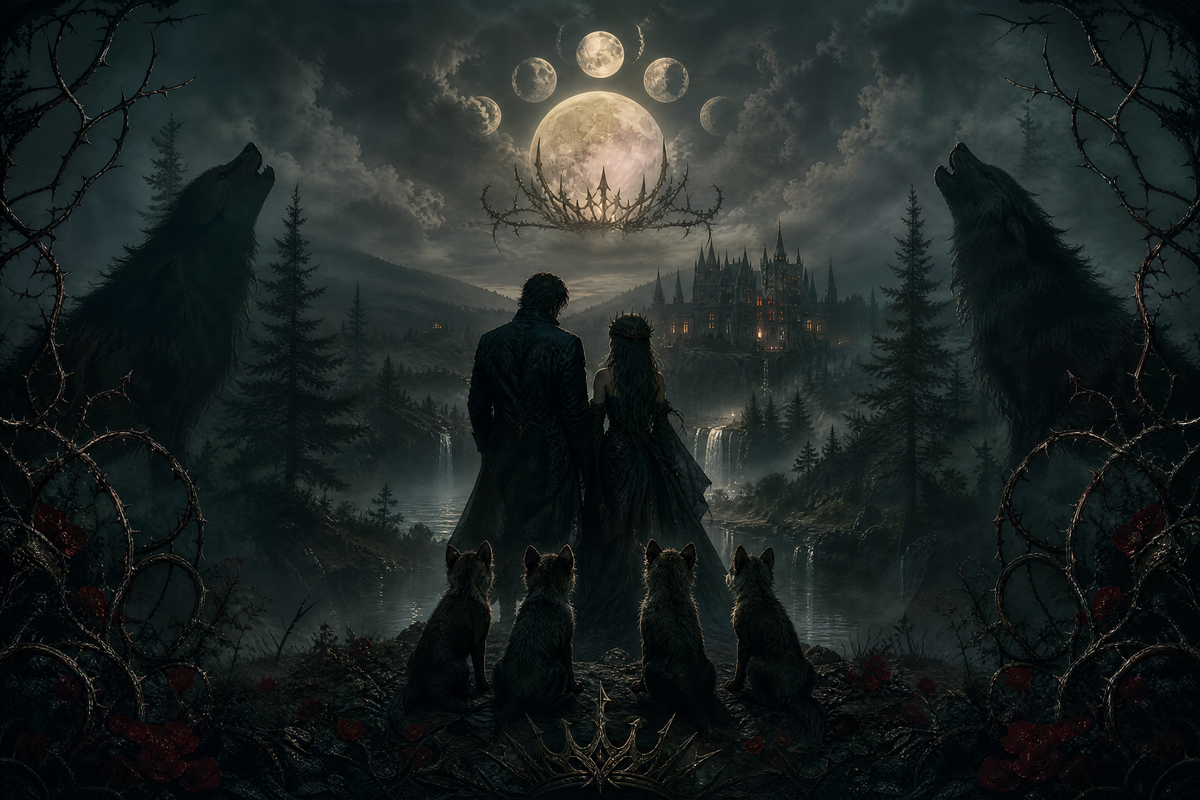 The Luna And Her Quadruplet Pups - Thorn Bookshop preview mood image