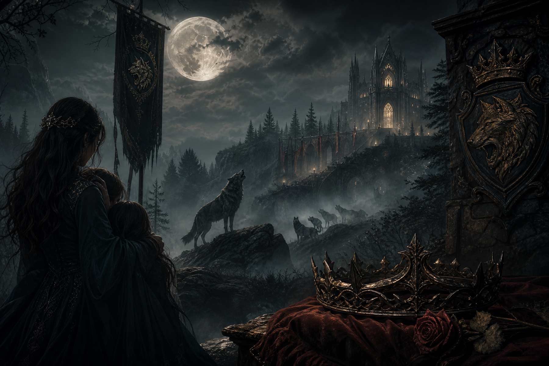 The Luna Choosing Game - Thorn Bookshop preview mood image
