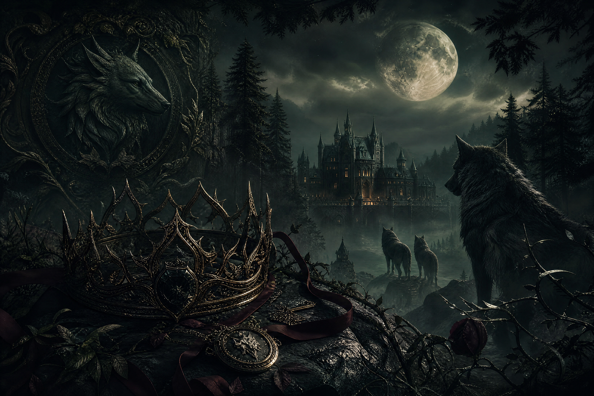 The Lycan Brothers Gifted Mate - Thorn Bookshop mood artwork