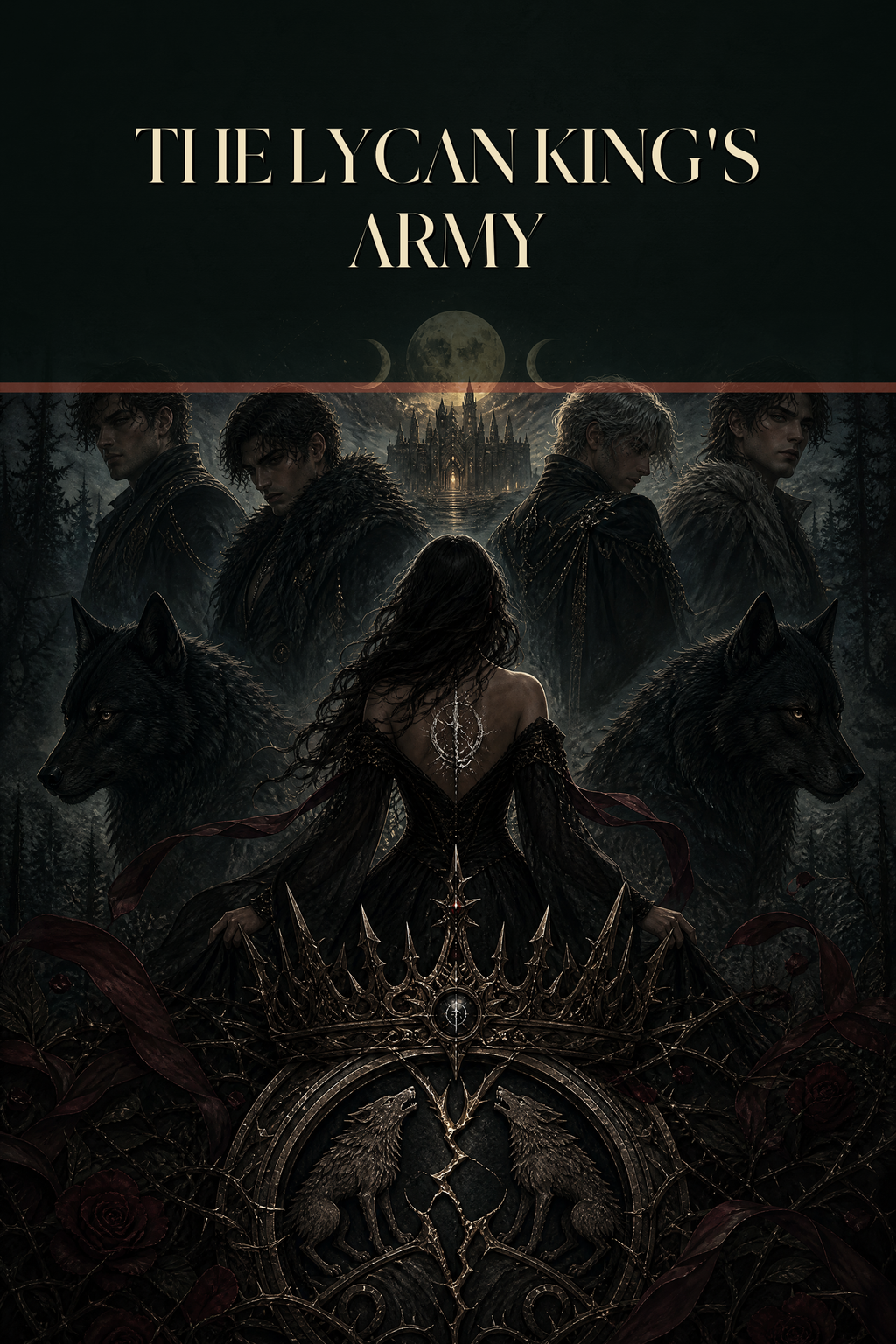The Lycan King's Army - Thorn Bookshop cover art