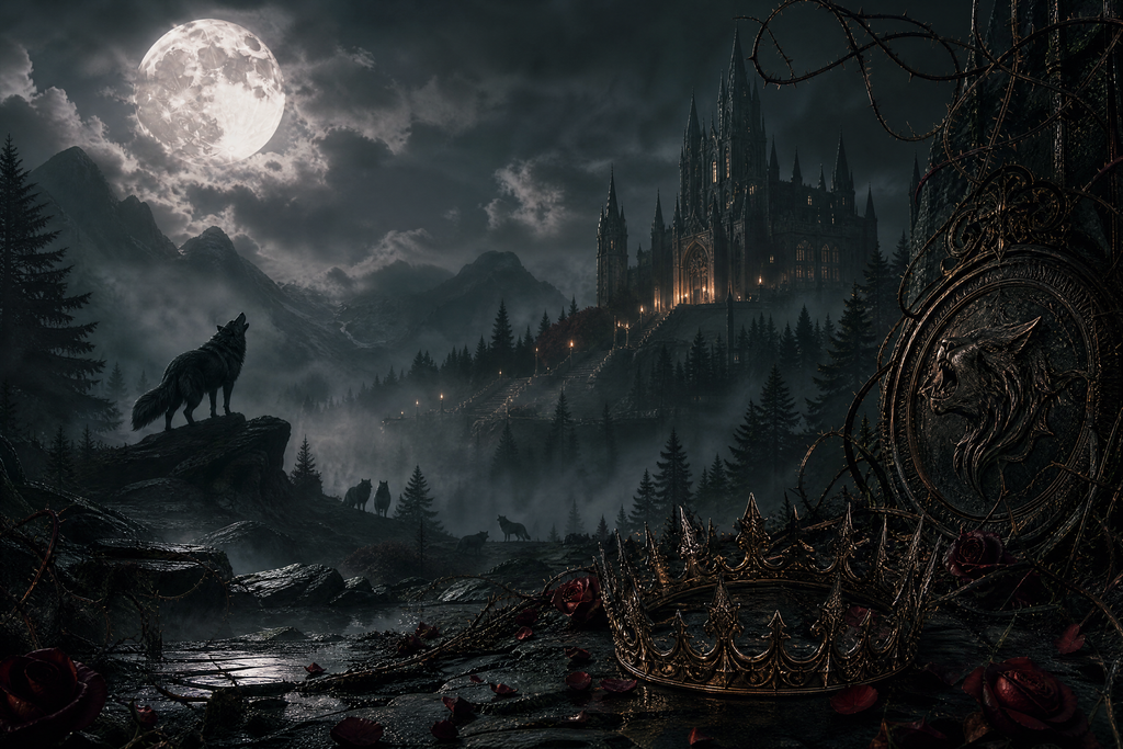 The Lycan King's Craving - Thorn Bookshop mood artwork