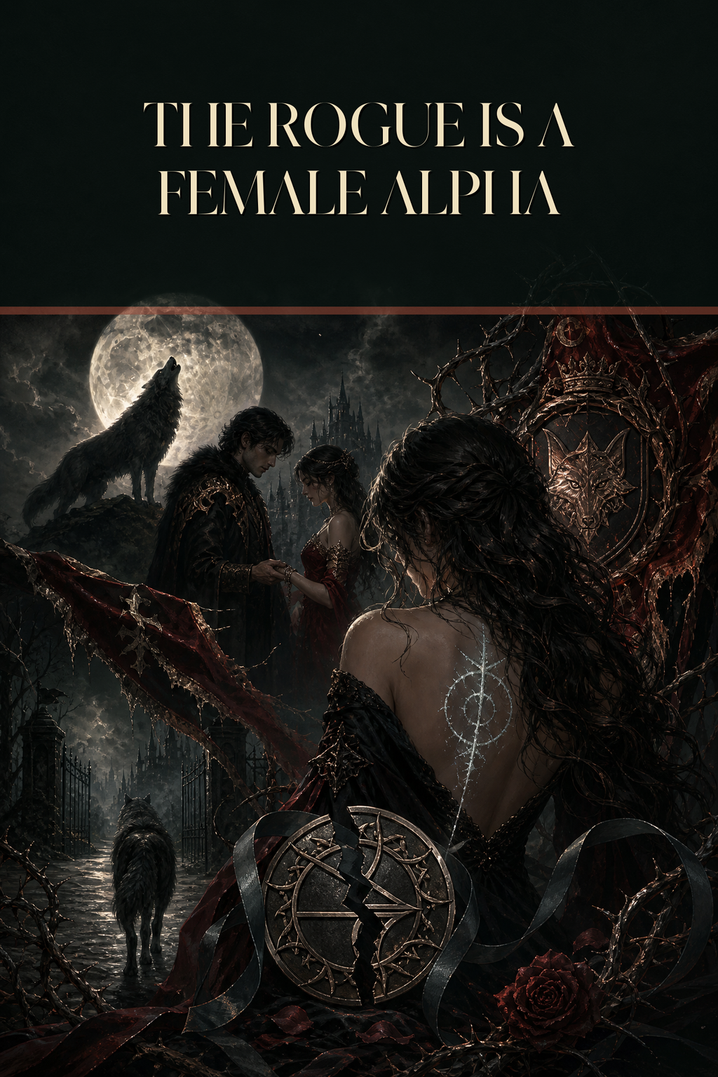 The Rogue Is A Female Alpha - Thorn Bookshop cover art