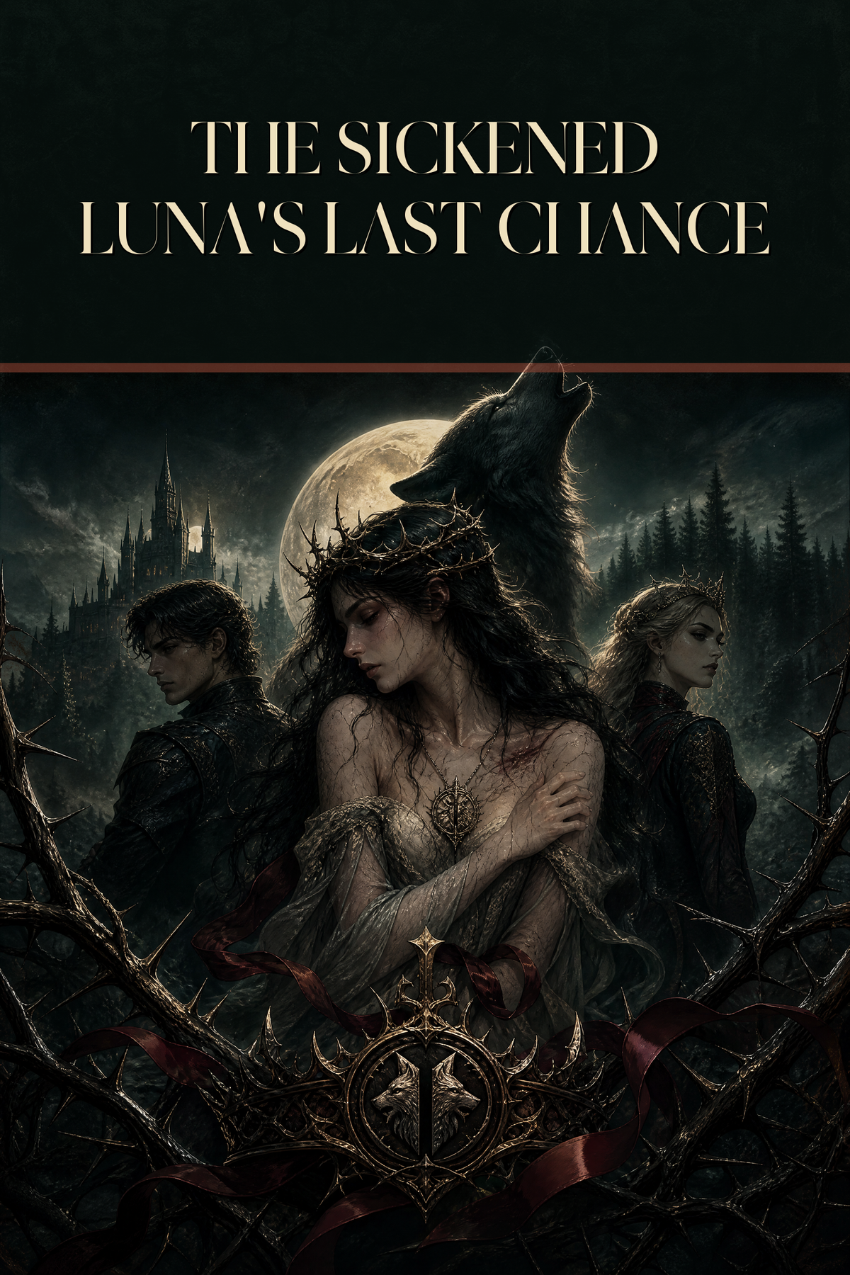 The Sickened Luna's Last Chance - Thorn Bookshop cover art