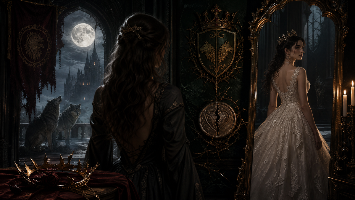 The War God Alpha s Arranged Bride - Thorn Bookshop blog artwork