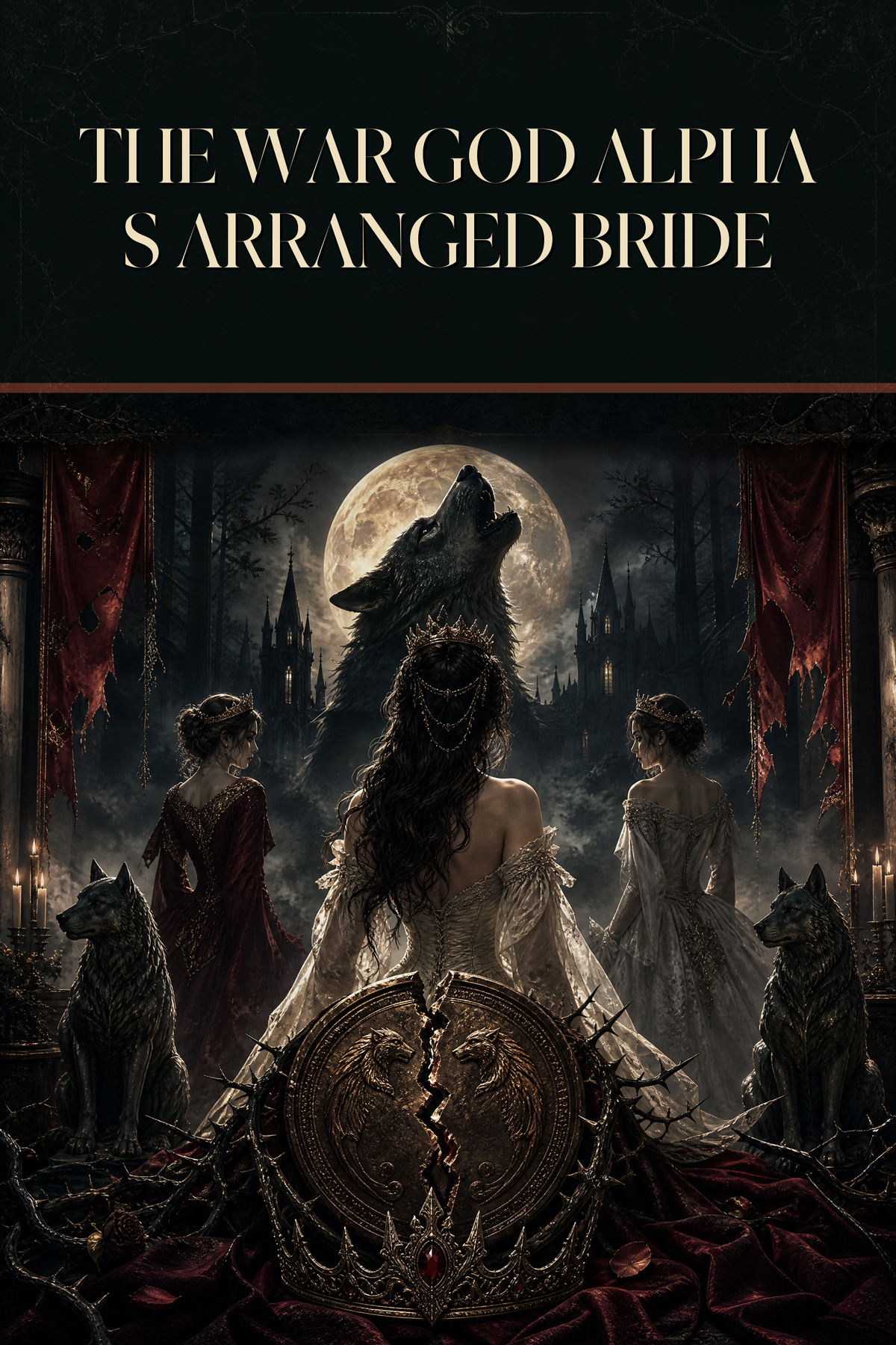 The War God Alpha s Arranged Bride - Thorn Bookshop cover art