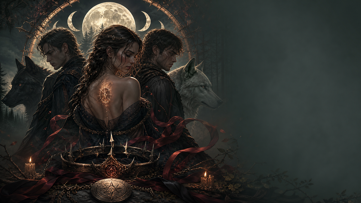 Torn Between Her Alphas - Thorn Bookshop blog artwork