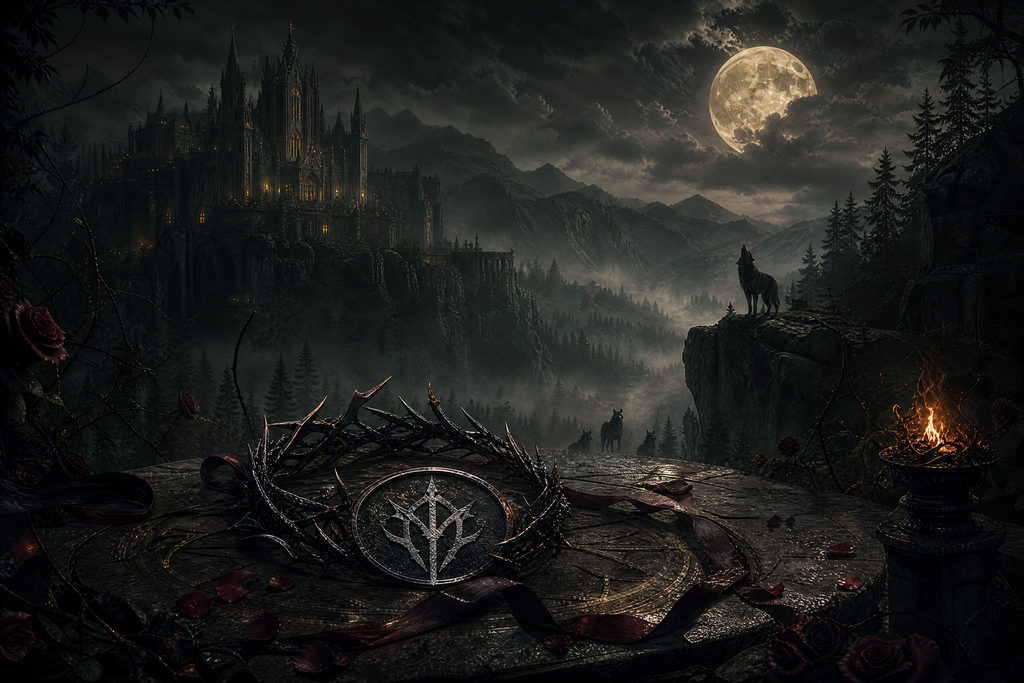 Virgin Sacrifice To The Last Lycan - Thorn Bookshop mood artwork